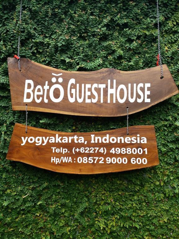 Beto Guesthouse Kalasan Esterno foto
